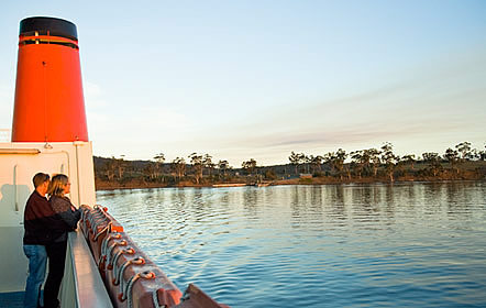 on the ferry to Bruny Island image